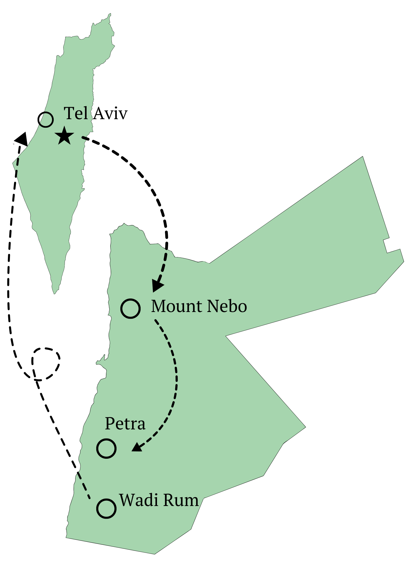 Tour Israel Palestine Jordan 2024   D1151 