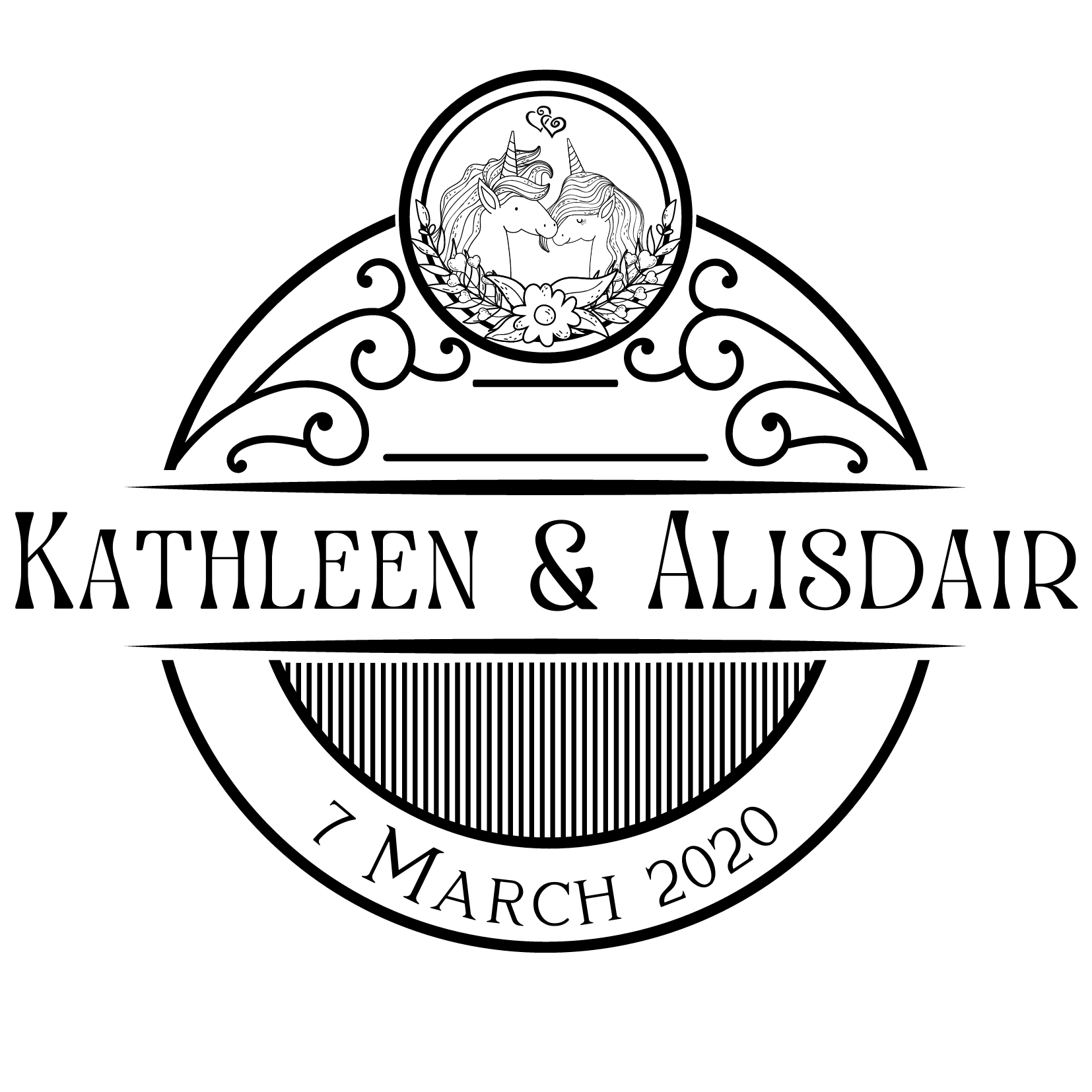 Wedding logo